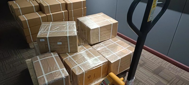 The load cells were shipped to Australia on July 22.